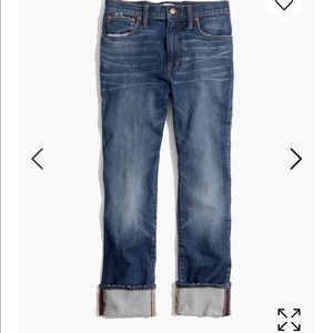 High rise slim boy jean